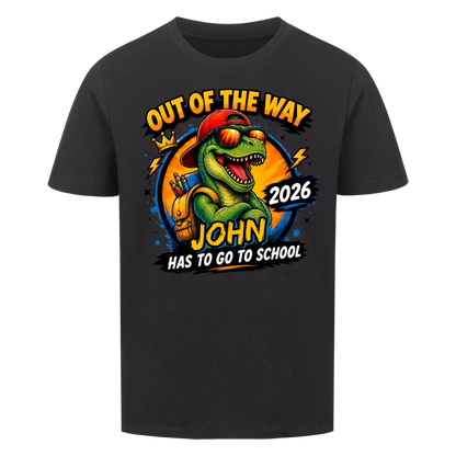 School Rex – Kids First Day of School Tee