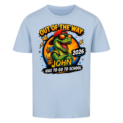 School Rex – Kids First Day of School Tee