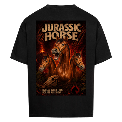 Jurassic Horse Backprint