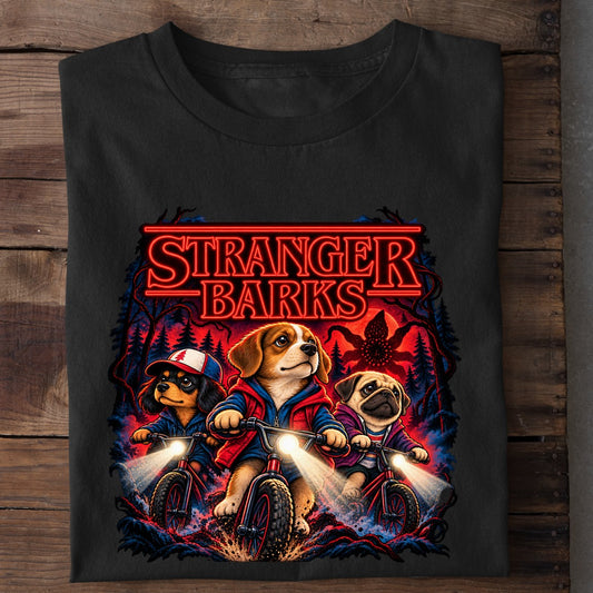 Stranger Barks T-Shirt Mockup