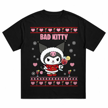 Bad Kitty - Christmas Tee