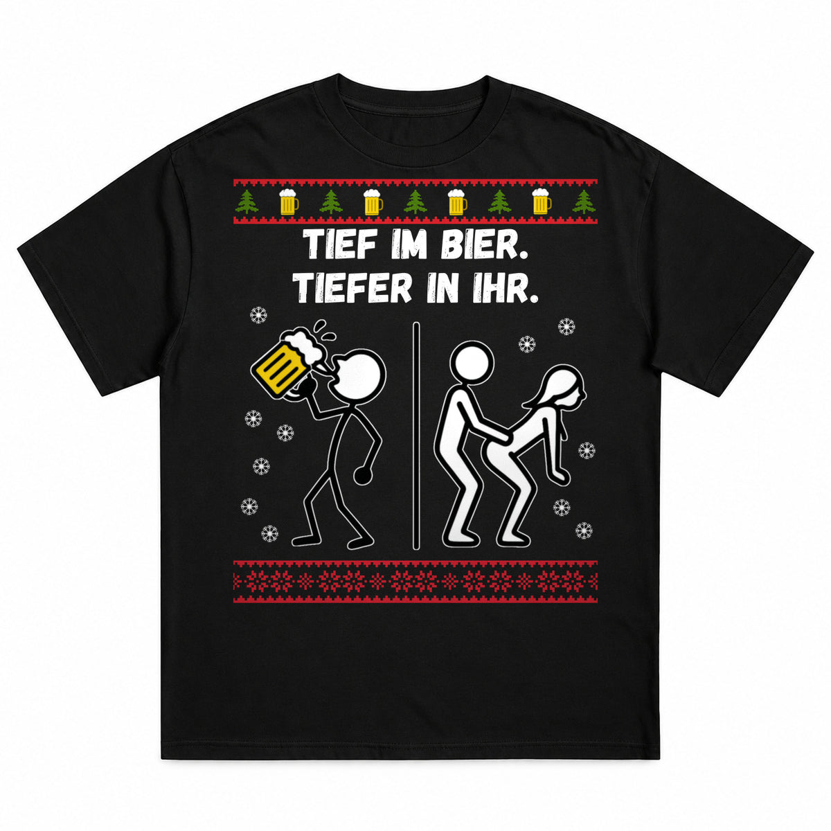 Das Tiefe Bier - Christmas Tee