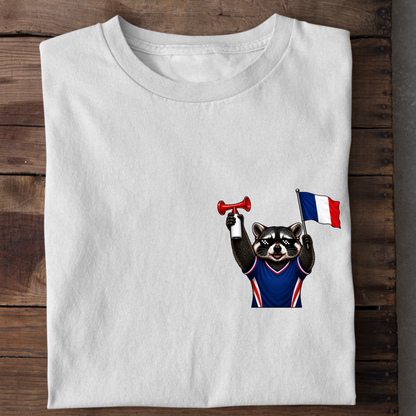 Frankreich Waschbär Shirt