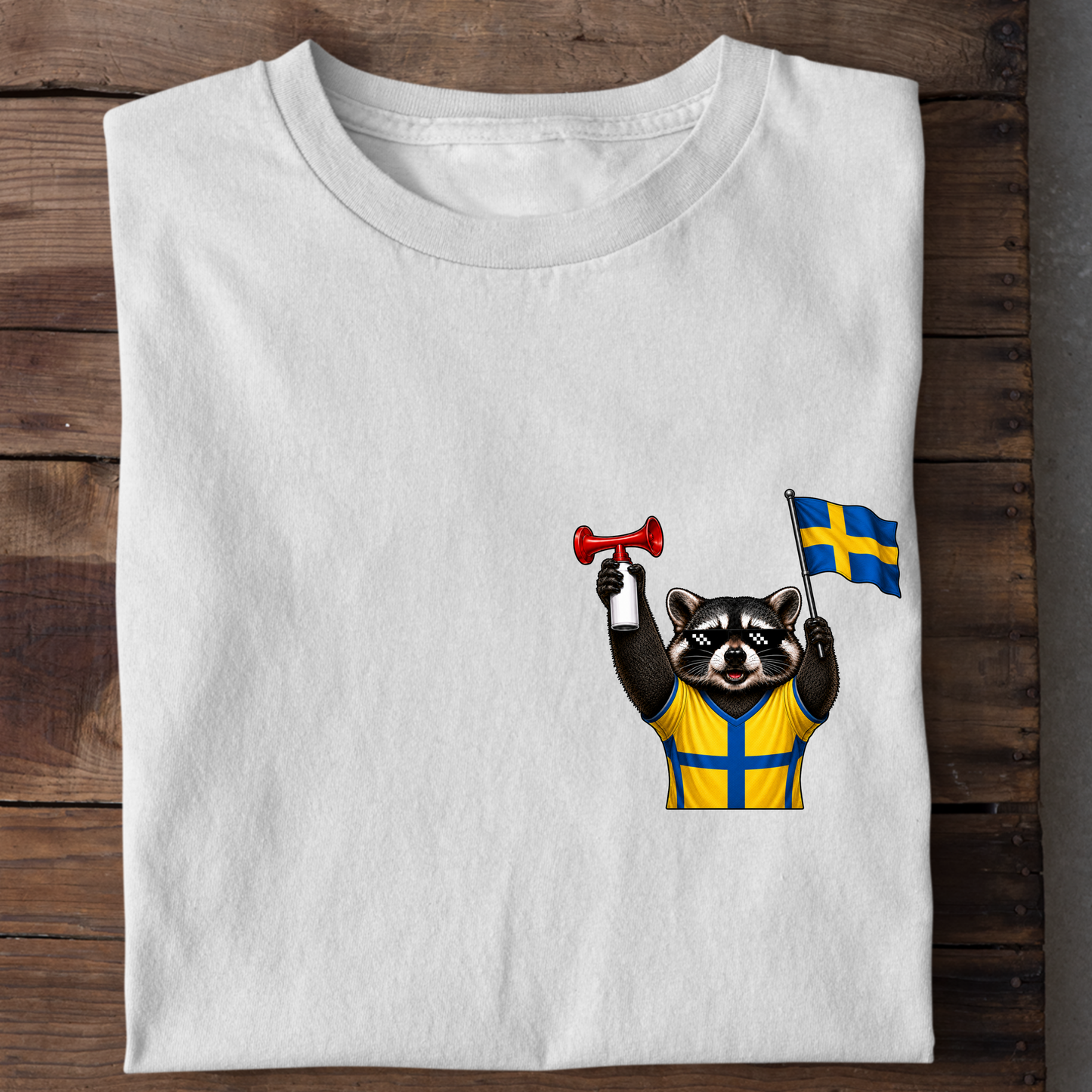 Schweden Waschbär Shirt