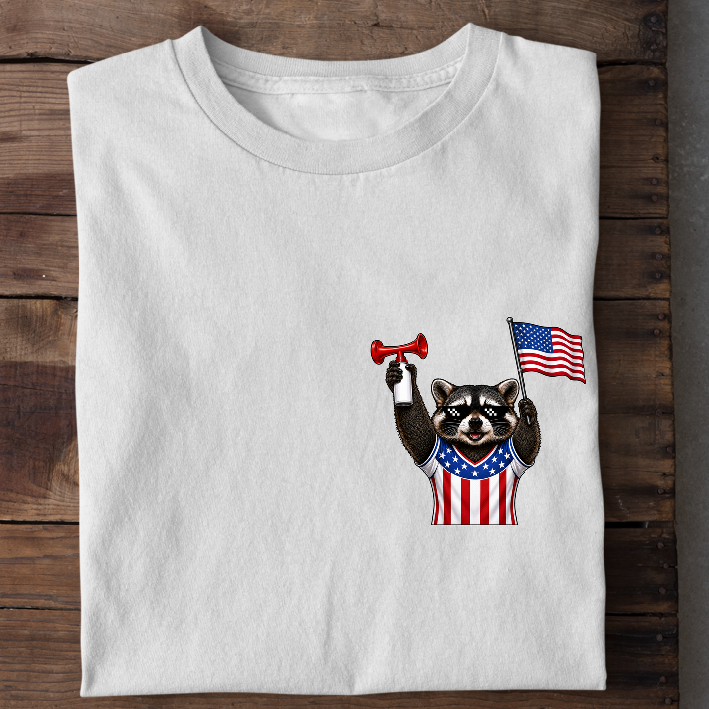 USA Waschbär Shirt