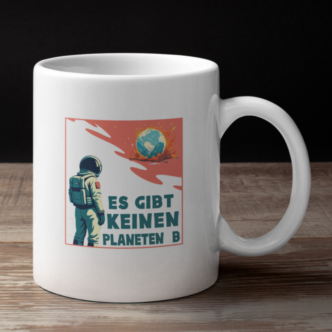 Es gibt keinen Planeten B Tasse