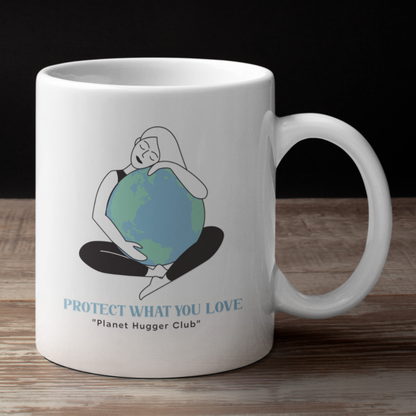 Planet Hugger Club Tasse