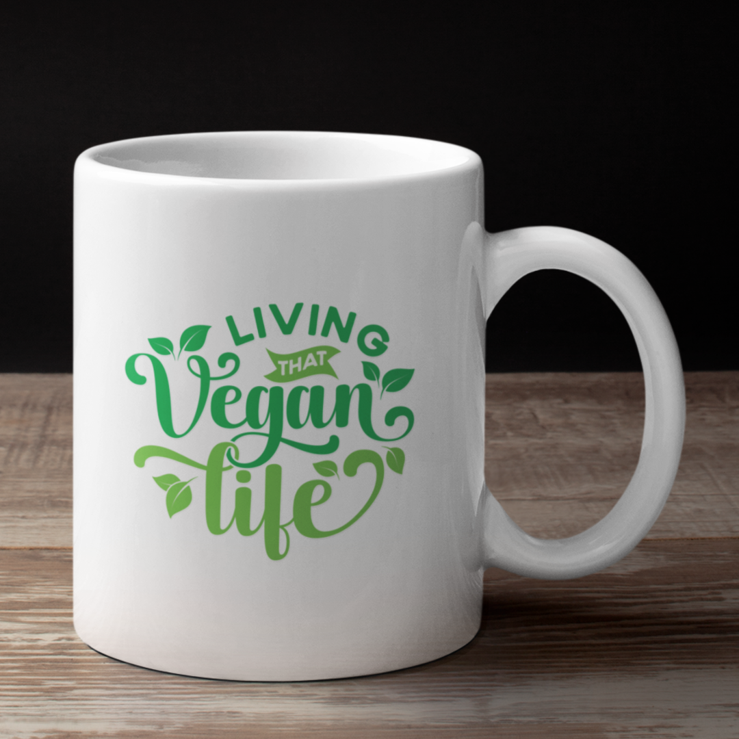 Living that Vegan Life Tasse