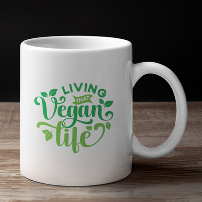 Living that Vegan Life Tasse