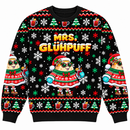 Mrs. Glühpuff Signature Christmas Sweater