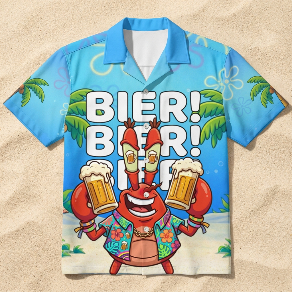 Bier - Hawaiihemd