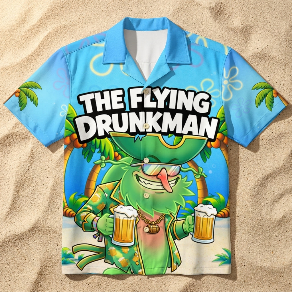 The flying Drunkman - Hawaiian Shirt