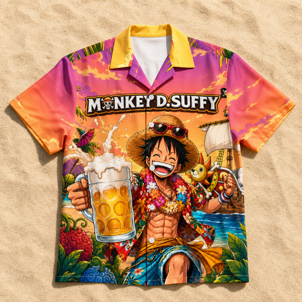 Monkey D Suffy - Hawaiihemd