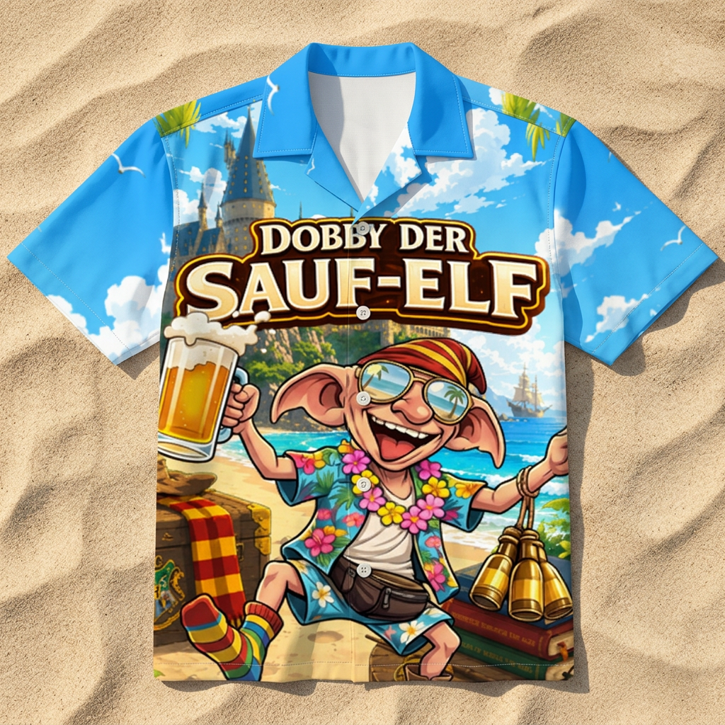 Dobby der Saufelf - Hawaiihemd