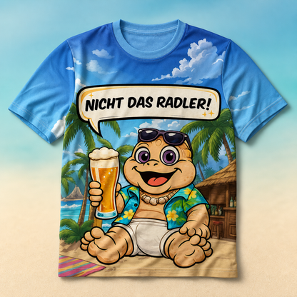 Nicht das Radler - Alloverprint T-Shirt