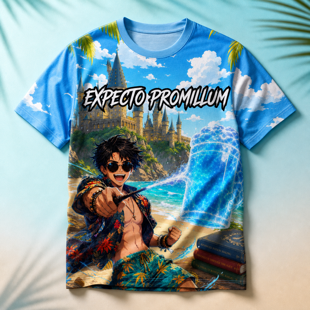 Expecto Promillum - Alloverprint T-Shirt