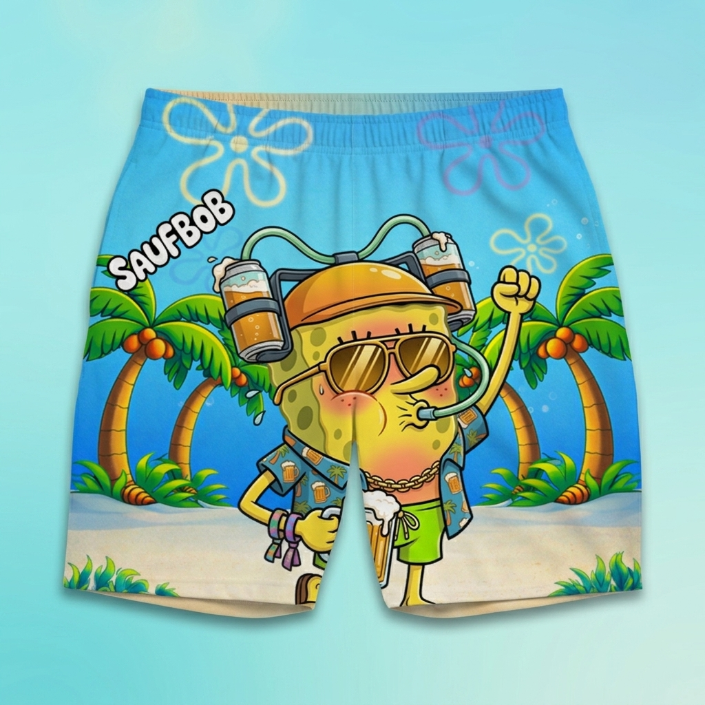 Saufbob - Badehose