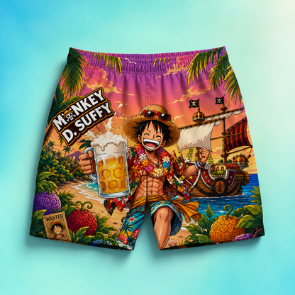 Monkey d Suffy - Badehose