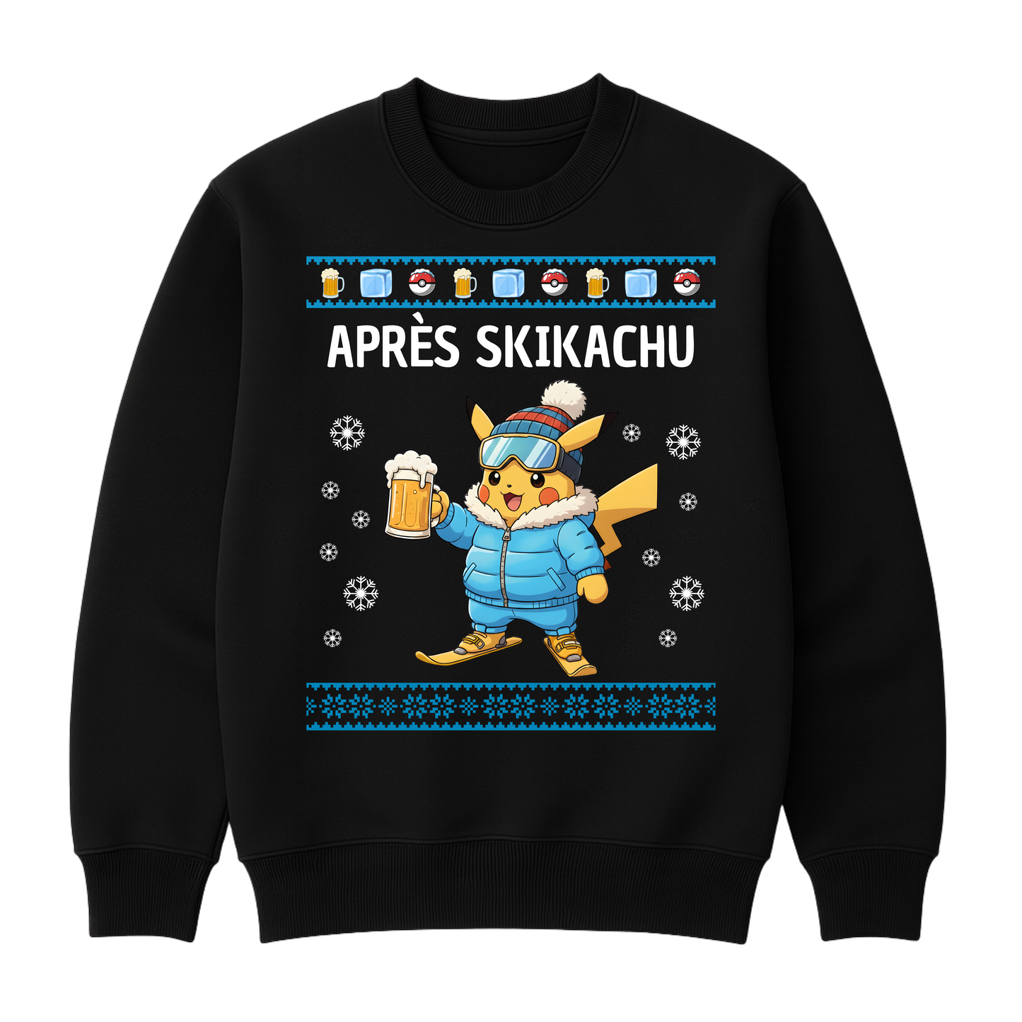 Apres Skikachu - Christmas Sweater