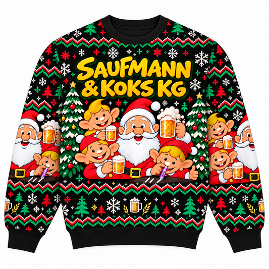 Saufmann & Koks KG Signature Christmas Sweater