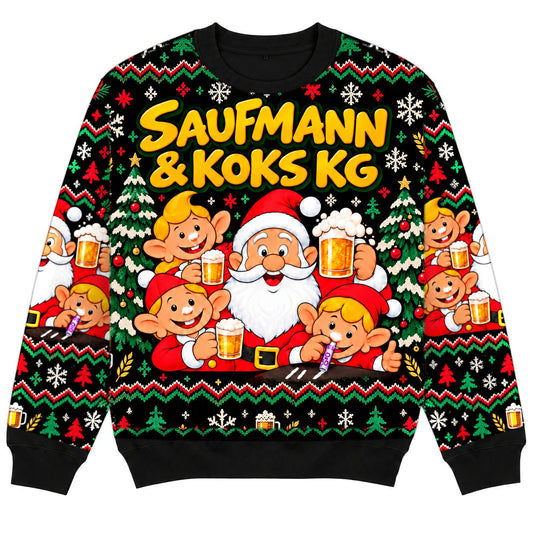 Saufmann & Koks KG Signature Christmas Sweater