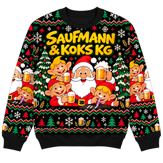 Saufmann & Koks KG Signature Christmas Sweater