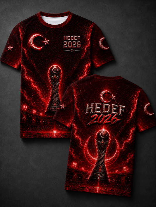 Hedef 2026 - Alloverprint T-Shirt
